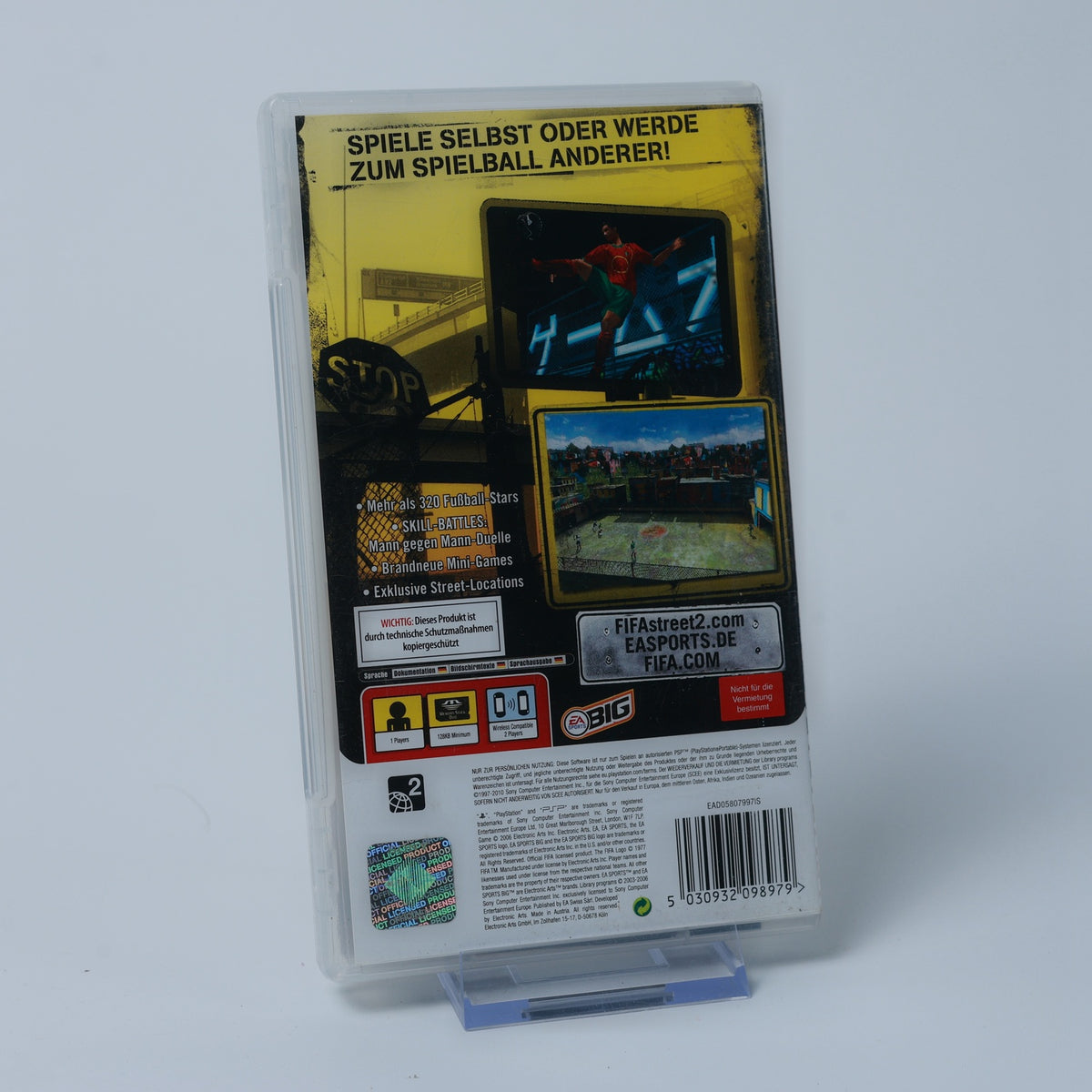 FIFA Street 2 - Playstation Portable PSP Spiel - CiB - PAL - Zustand Sehr Gut