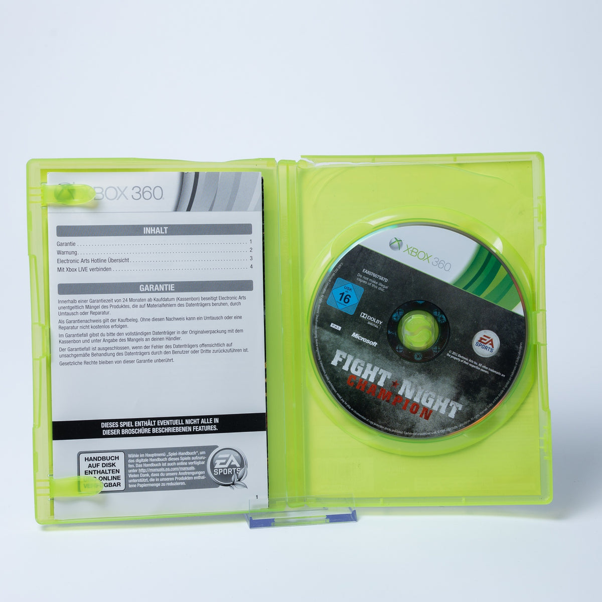 Fight Night Champion -  XBOX 360 Spiel - PAL - Zustand Okay (Case beschädigt)