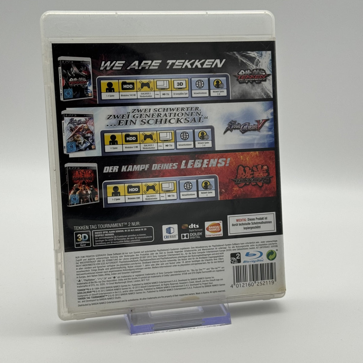 Fighting Edition - Playstation 3 PS3 Spiel - CiB - PAL - Zustand Sehr Gut