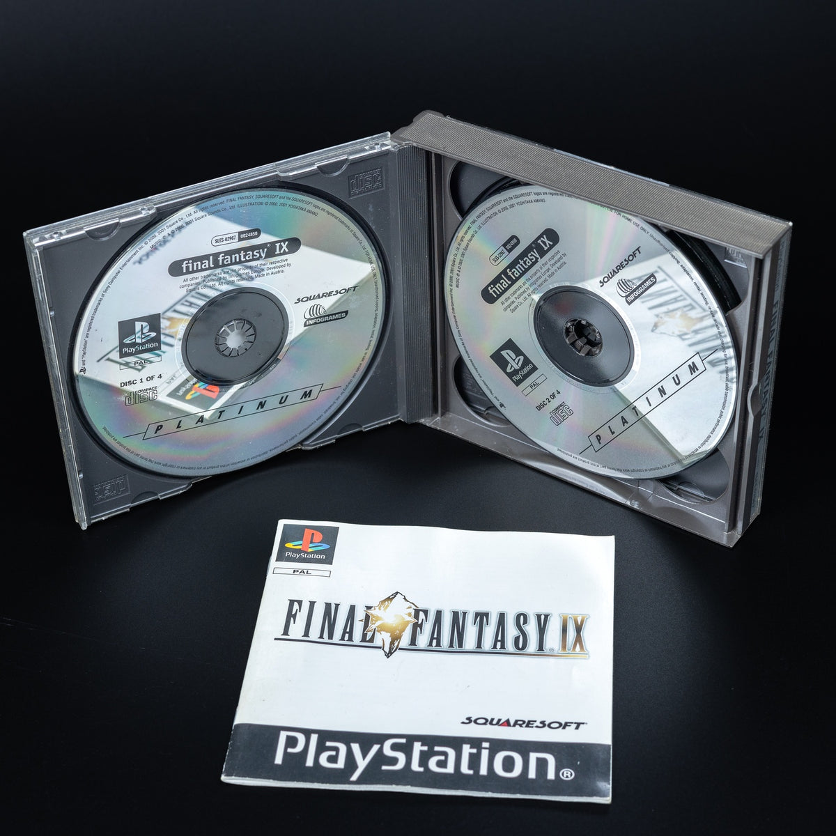 Final Fantasy IX / 9 - Playstation PS1 Platinum Spiel - PAL - Zustand Gut