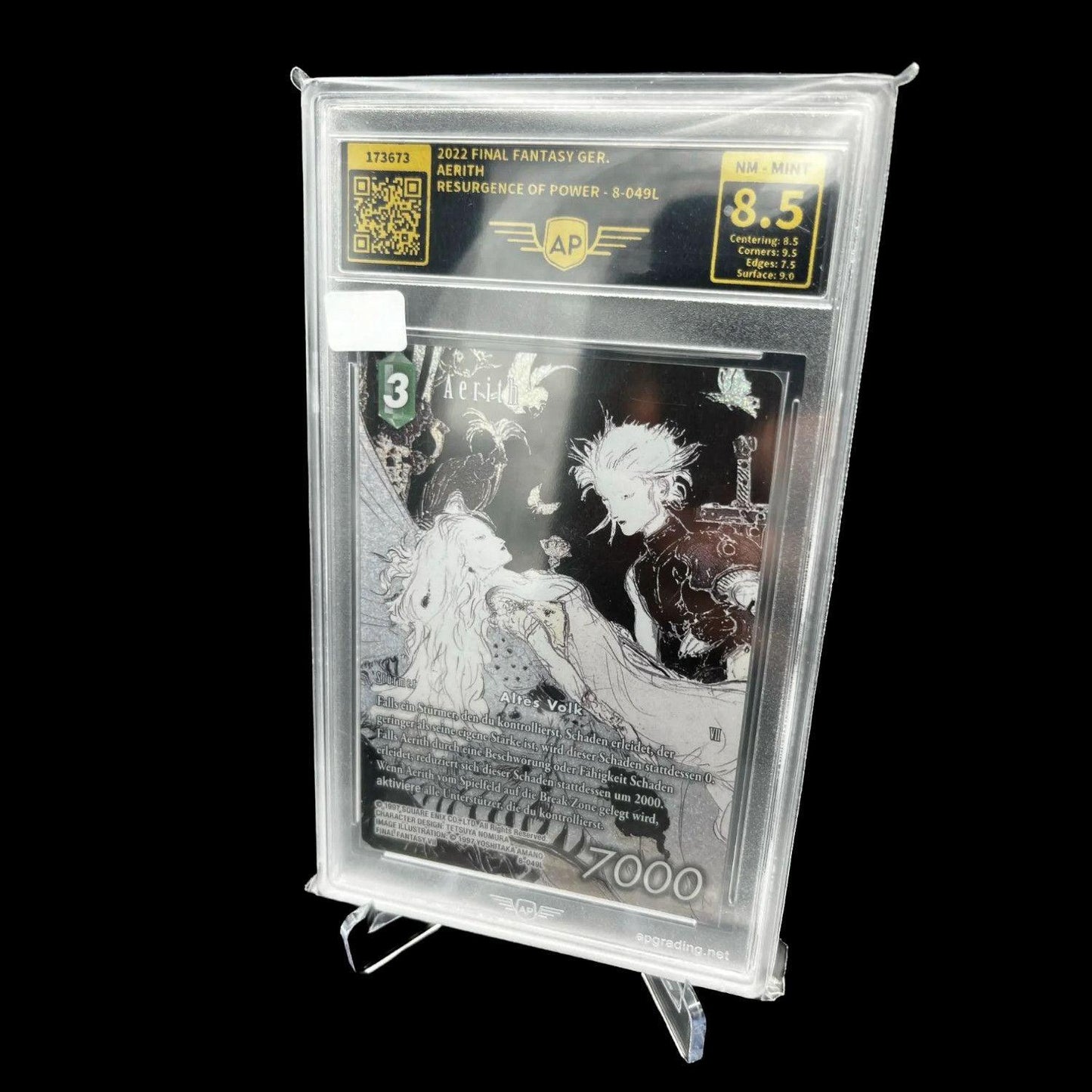 Final Fantasy TCG - Aerith - Resurgence of Power 8-049 L - Graded AP 8.5 - DE