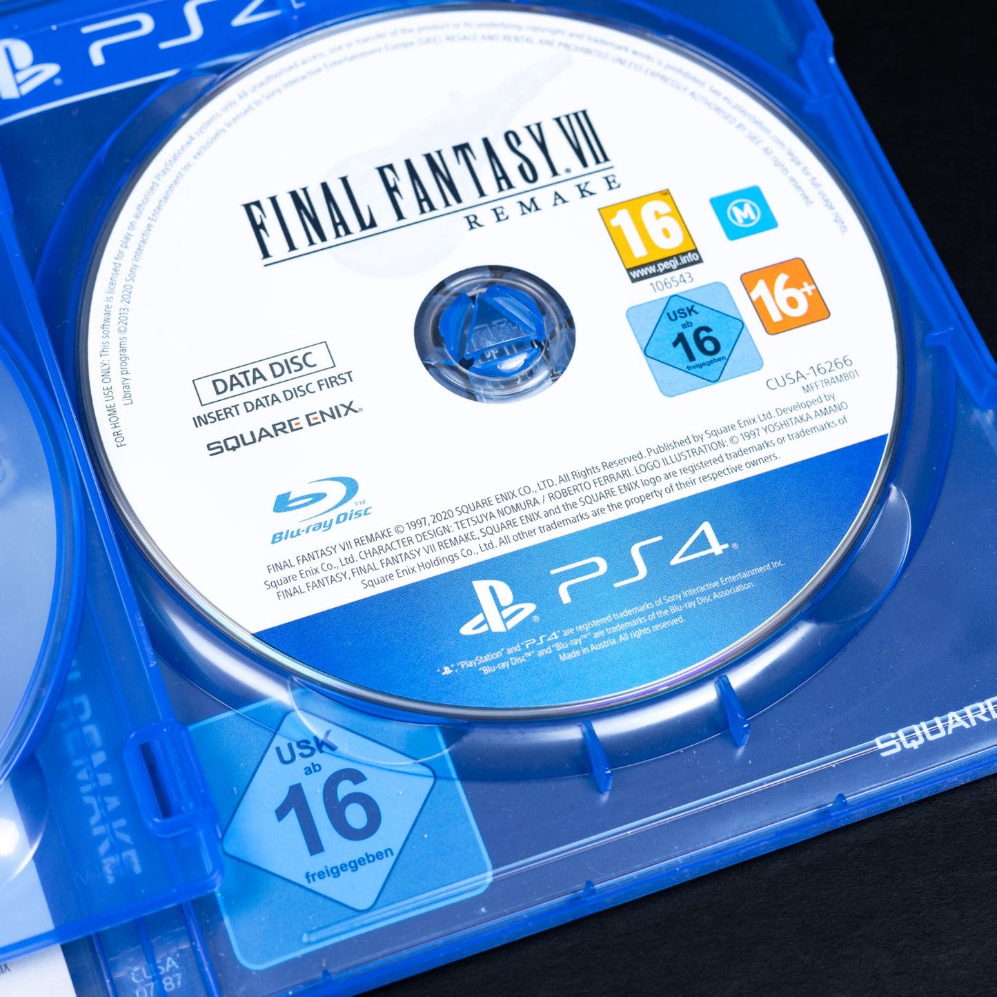 Final Fantasy VII (FF 7) REMAKE - Playstation 4 PS4 - Zustand Sehr Gut