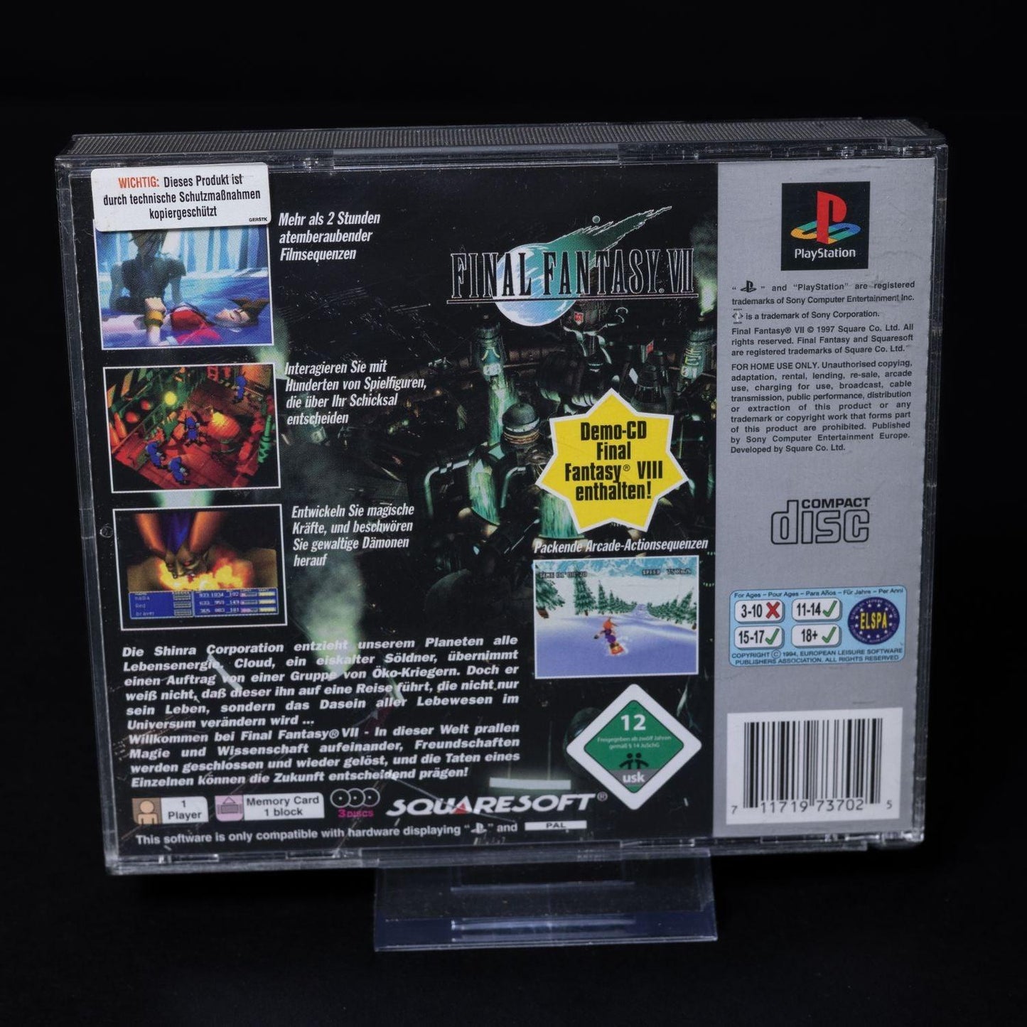 final-fantasy-vii-playstation-ps1-platinum-cib-pal-zustand-sehr-gut-2 - Utopia Collectibles