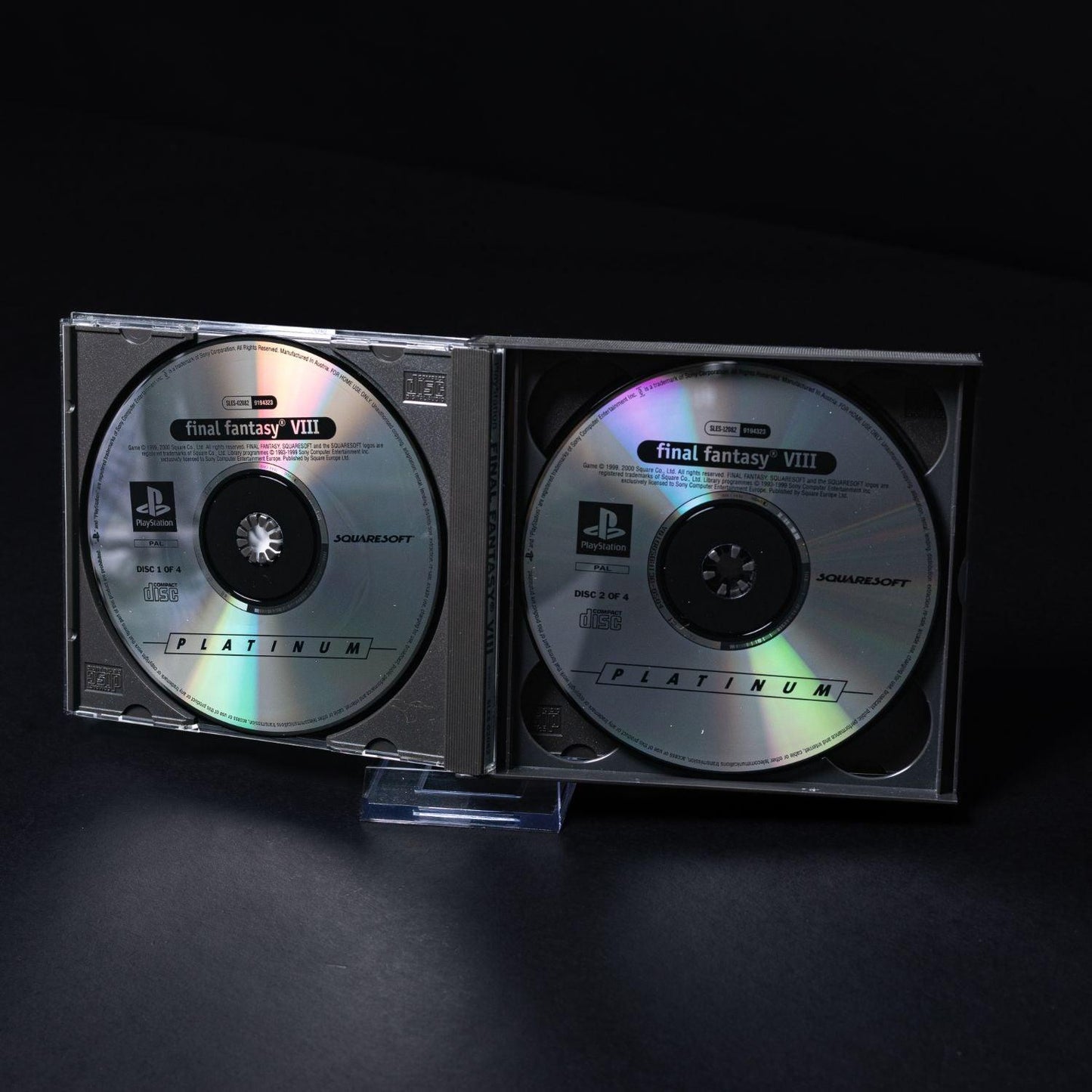 Final Fantasy VIII / 8 - Playstation PS1 PAL - Platinum - CiB - Zustand Sehr Gut