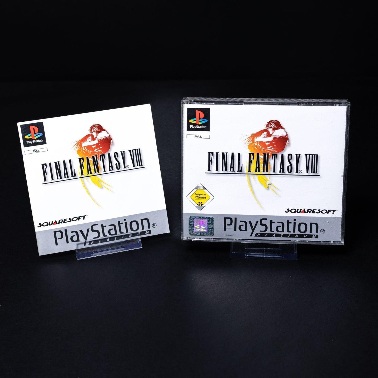 Final Fantasy VIII / 8 - Playstation PS1 PAL - Platinum - CiB - Zustand Sehr Gut