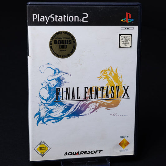 Final Fantasy X / 10 - Playstation 2 PS2 - PAL - CiB mit Anleitung + Beilagen