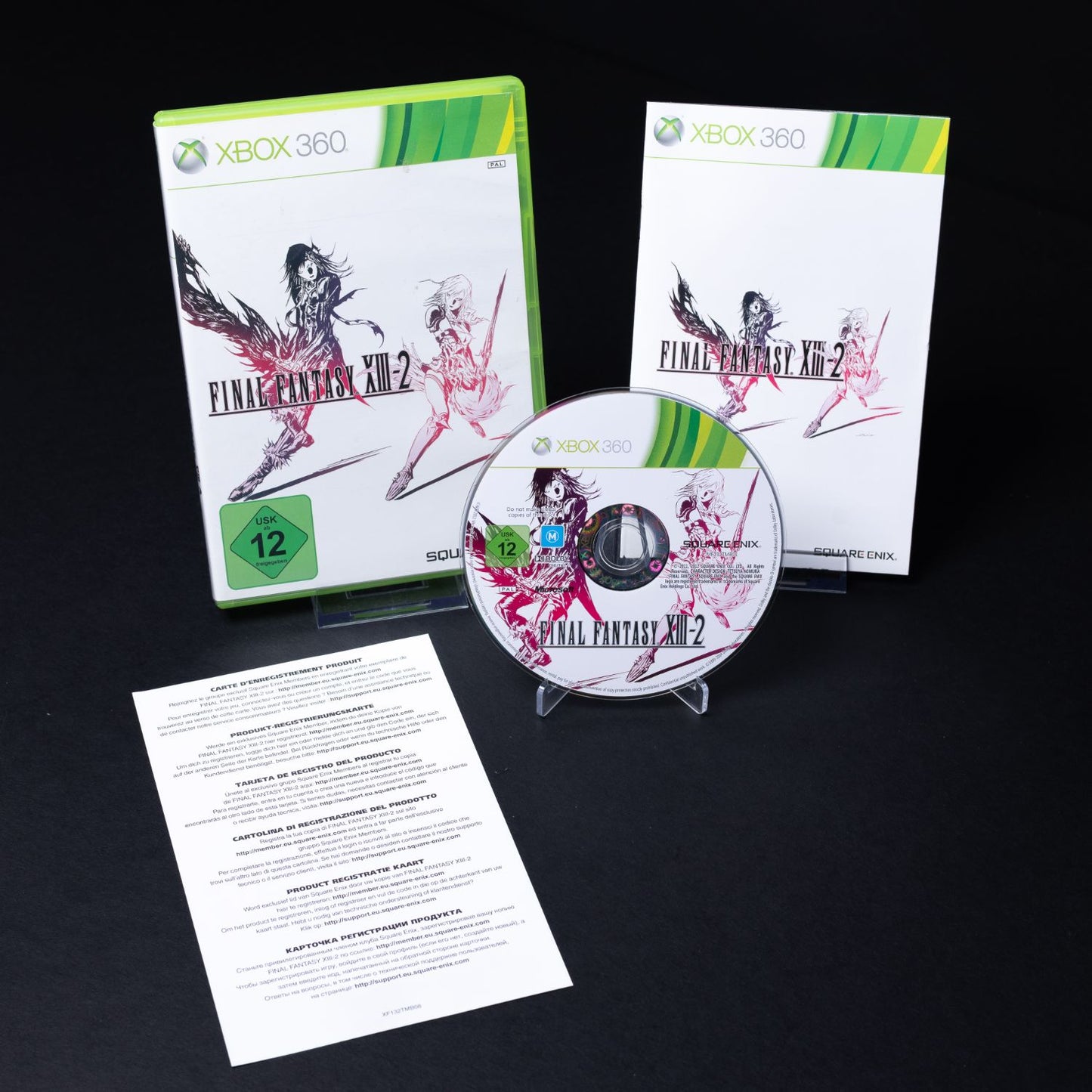 Final Fantasy XIII-2 - XBOX 360 Spiel PAL - CiB mit Anleitung - Zustand Sehr Gut