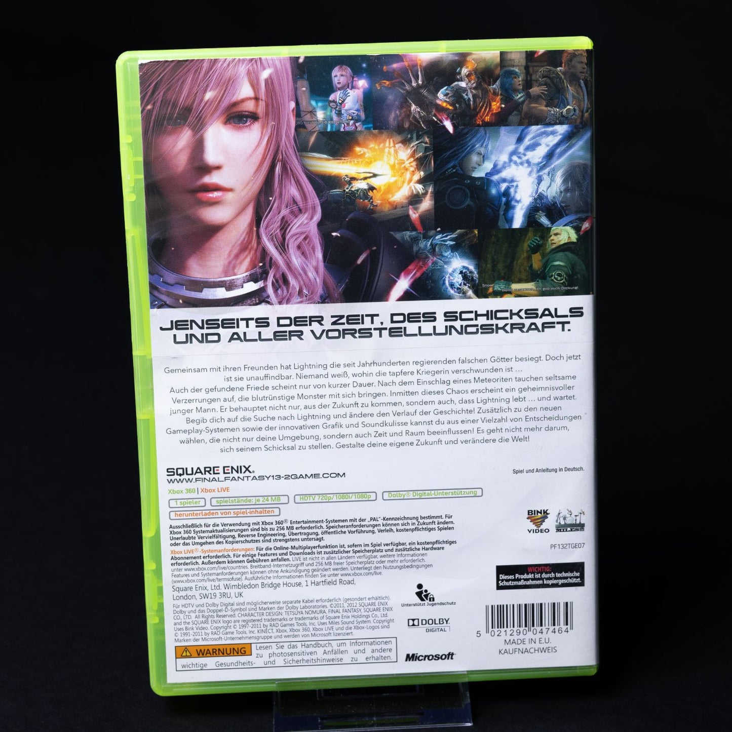 Final Fantasy XIII-2 - XBOX 360 Spiel PAL - CiB mit Anleitung - Zustand Sehr Gut