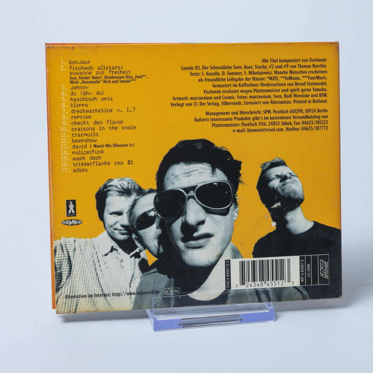 Fischmob - Power - CD - Hip-Hop & Soul - Album - Intercord Records - Gebraucht