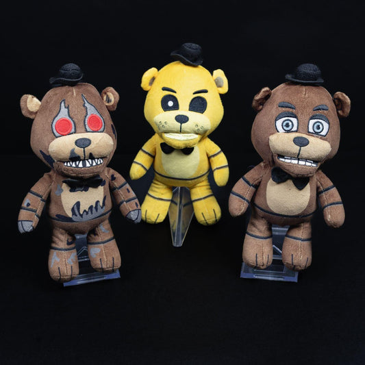 five-nights-at-freddys-3-stofftiere-plushies-ca-18-cm-zustand-sehr-gut-1 - Utopia Collectibles