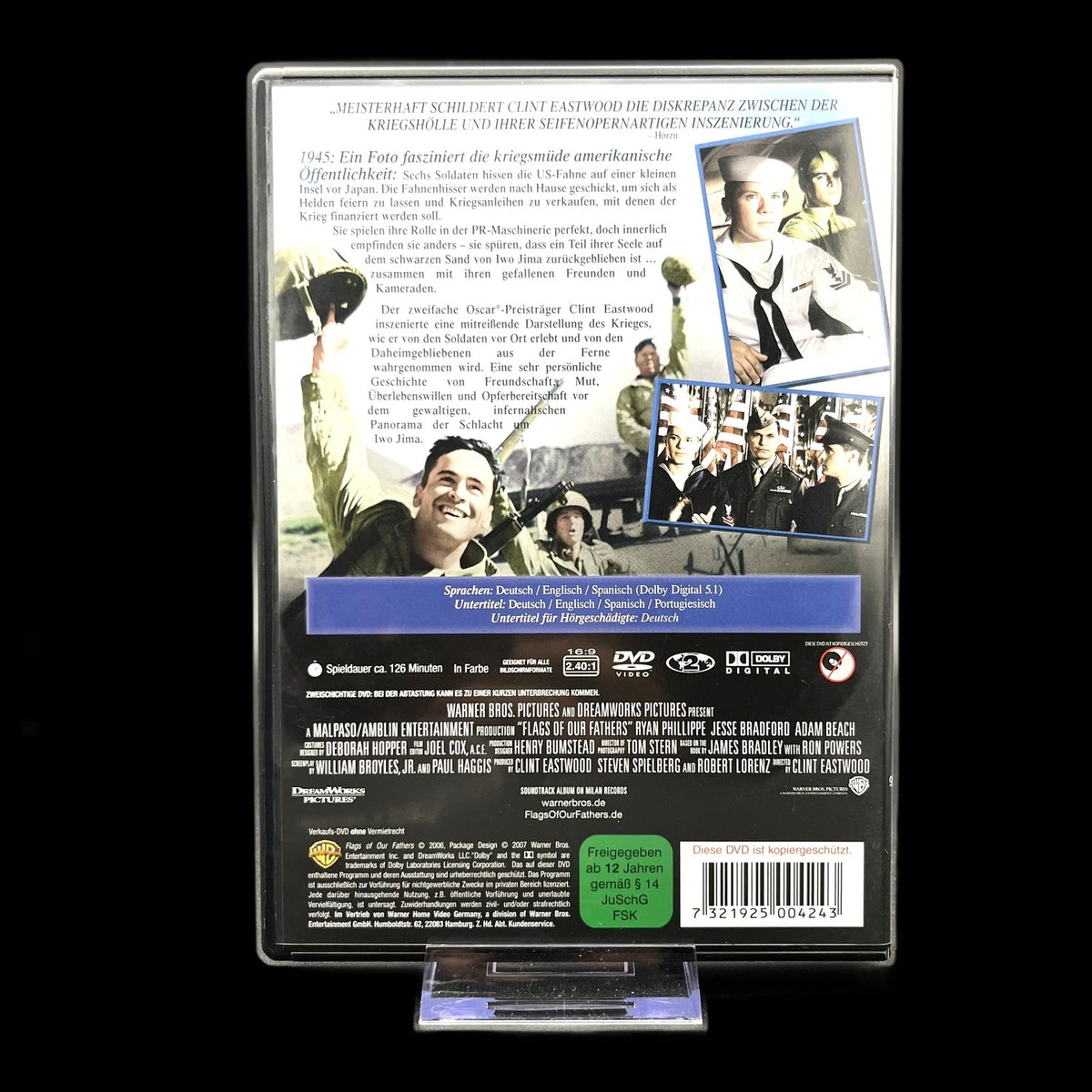 Flags of Our Fathers - Standard Amaray Case - Kriegsfilm - DVD - Gebraucht