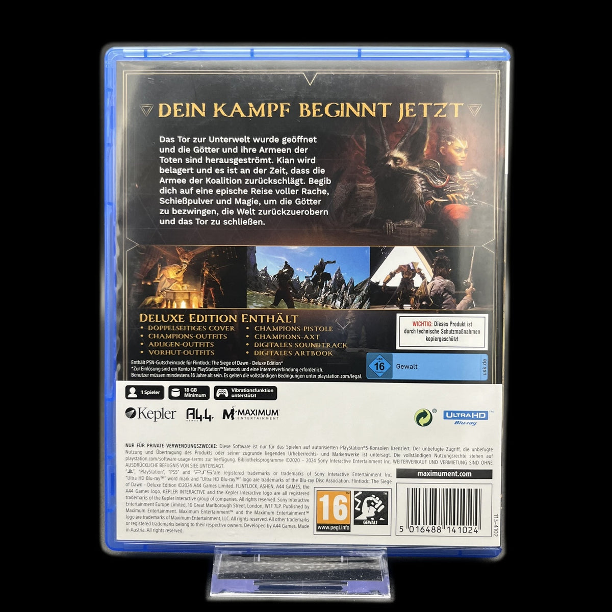 Flintlock: The Siege of Dawn - Playstation 5 PS5 - CiB - deutsch - Gebraucht