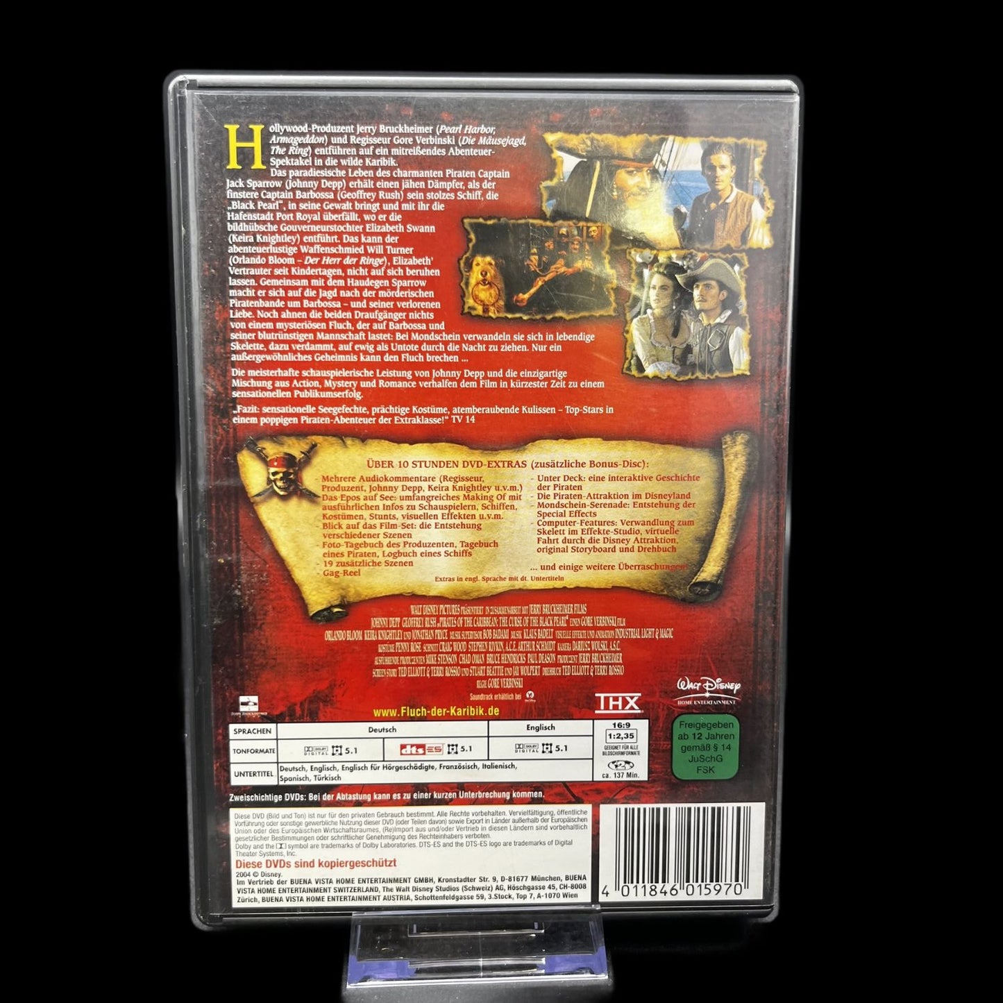 Fluch der Karibik - DVD - Klassiker - 2-Disc Special Edition - Zustand sehr gut
