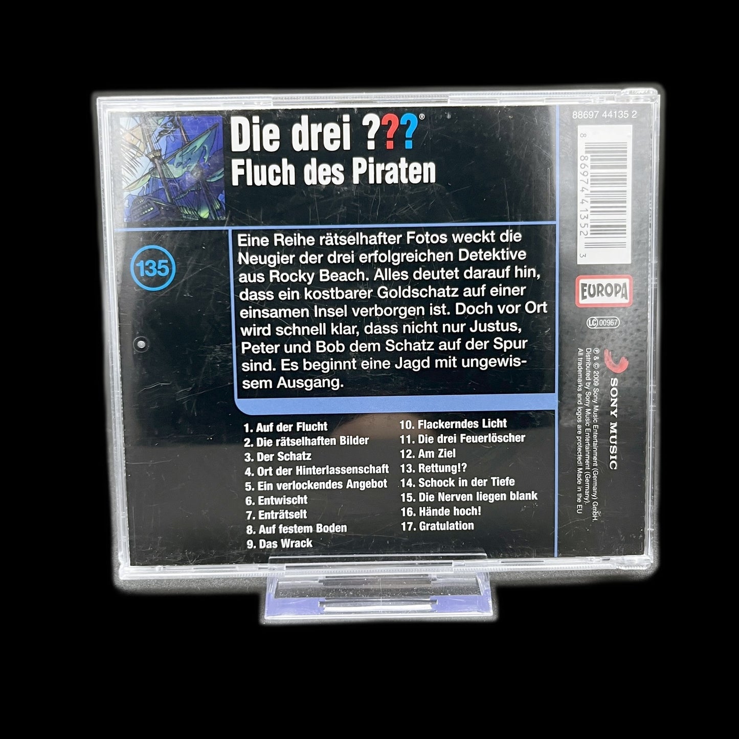 Fluch des Piraten - Robert Arthur - Hörspiel - CD - Die drei ??? - Gebraucht