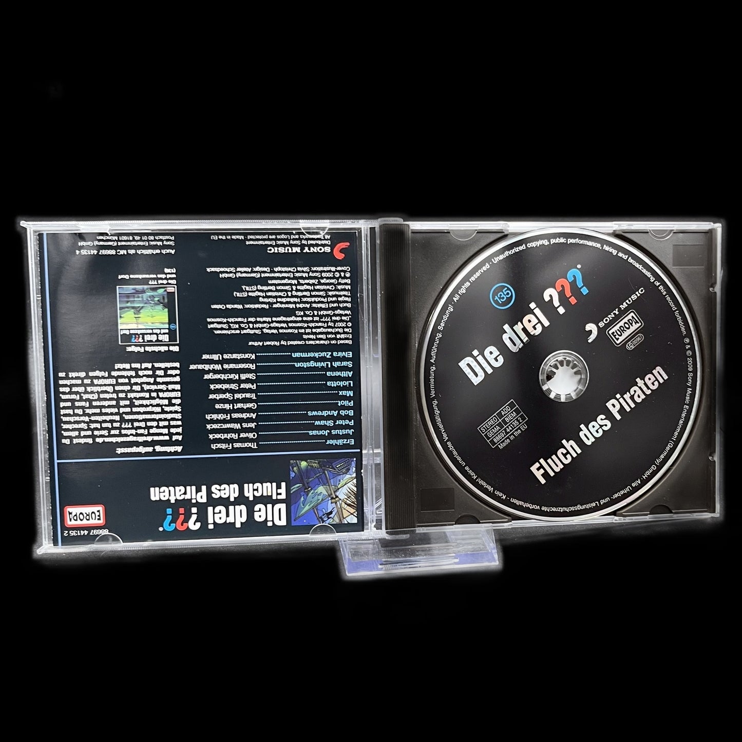 Fluch des Piraten - Robert Arthur - Hörspiel - CD - Die drei ??? - Gebraucht