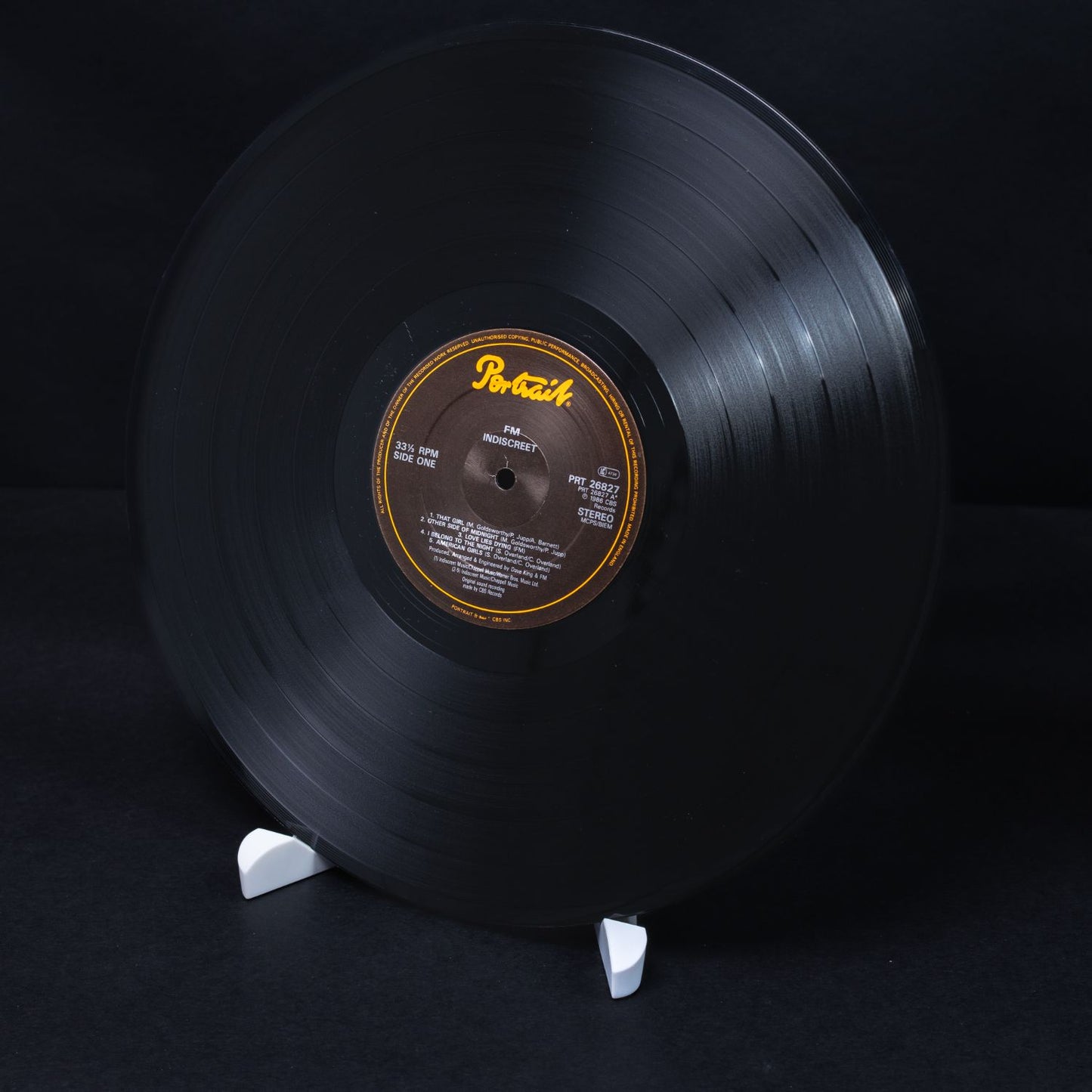 FM – Indiscreet - Vinyl LP 12'' Schallplatte - NM / VG+