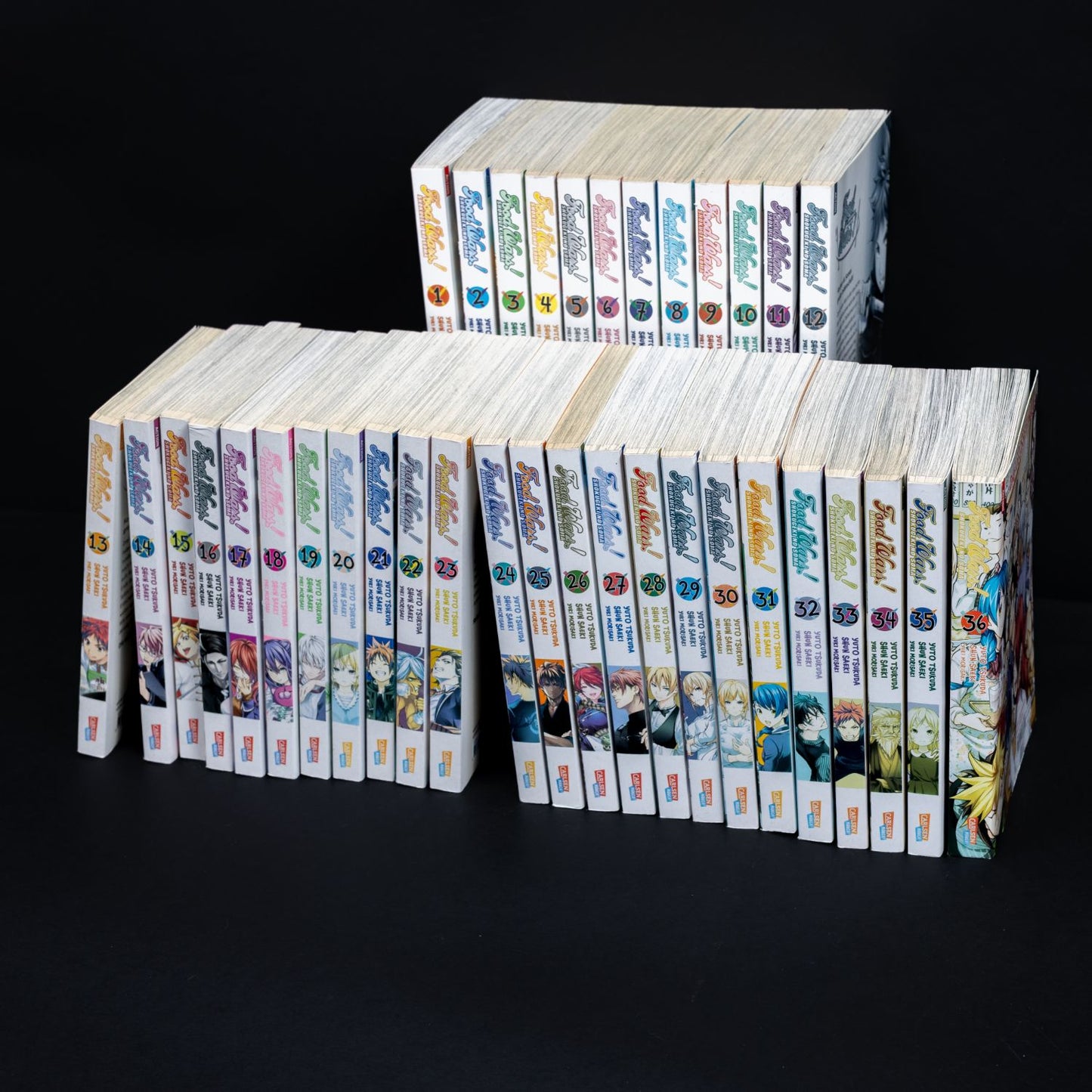 Food Wars - Shokugeki no Soma - Band 1-36 - Carlsen Manga - Deutsch - Neuwertig
