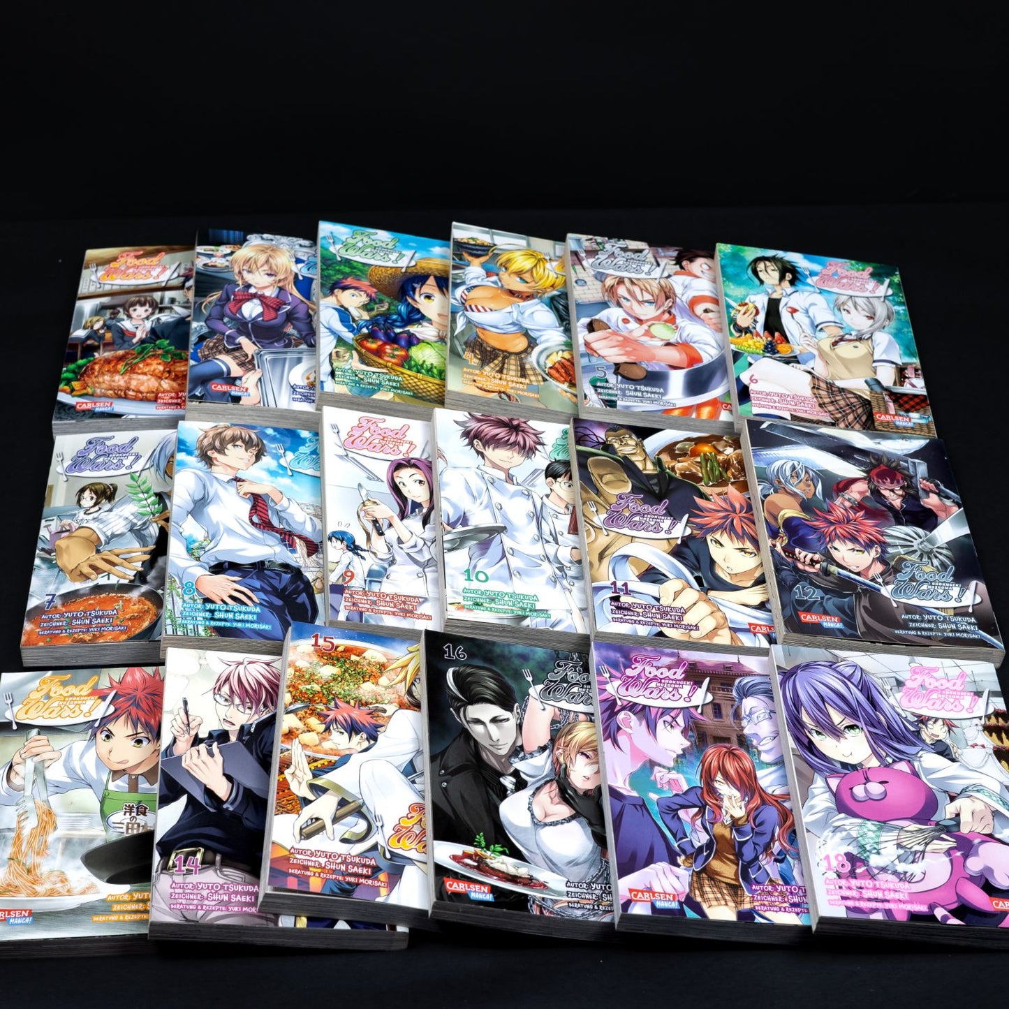 Food Wars - Shokugeki no Soma - Band 1-36 - Carlsen Manga - Deutsch - Neuwertig