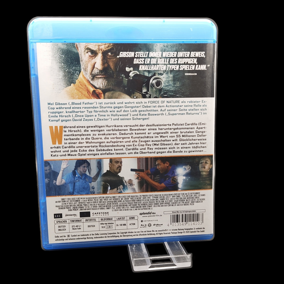 Force of Nature - Wendecover - Action - Blu-Ray - Polizist & Räuber - Gebraucht