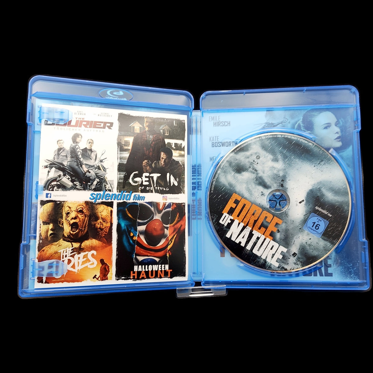 Force of Nature - Wendecover - Action - Blu-Ray - Polizist & Räuber - Gebraucht