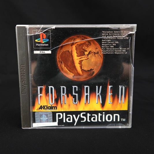 forsaken-playstation-1-ps1-spiel-cib-mit-anleitung-case-beschaedigt-pal-1 - Utopia Collectibles