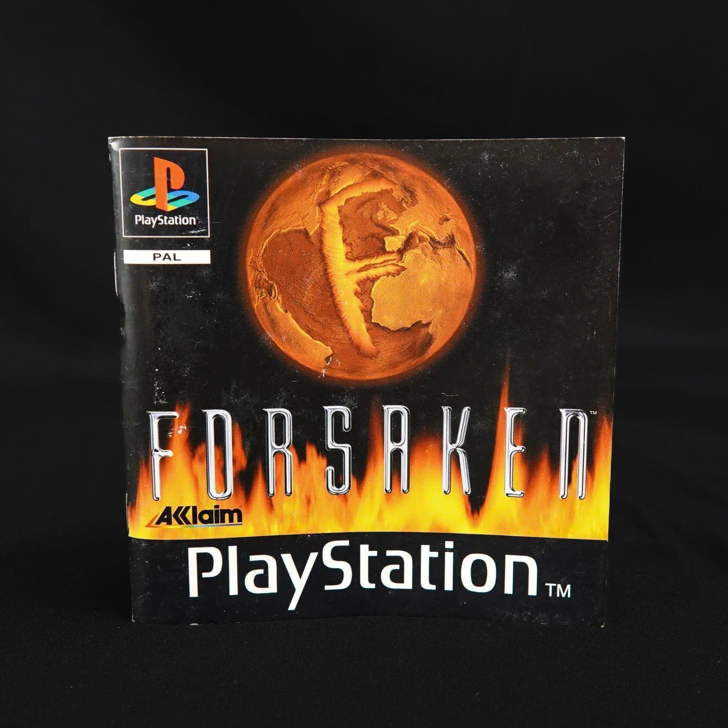 forsaken-playstation-1-ps1-spiel-cib-mit-anleitung-case-beschaedigt-pal-3 - Utopia Collectibles