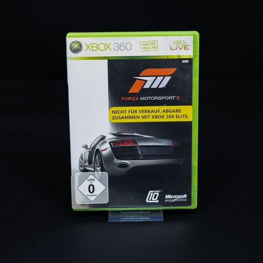 Forza Motorsport 3 - XBOX 360 Spiel - CiB - Zustand Gut