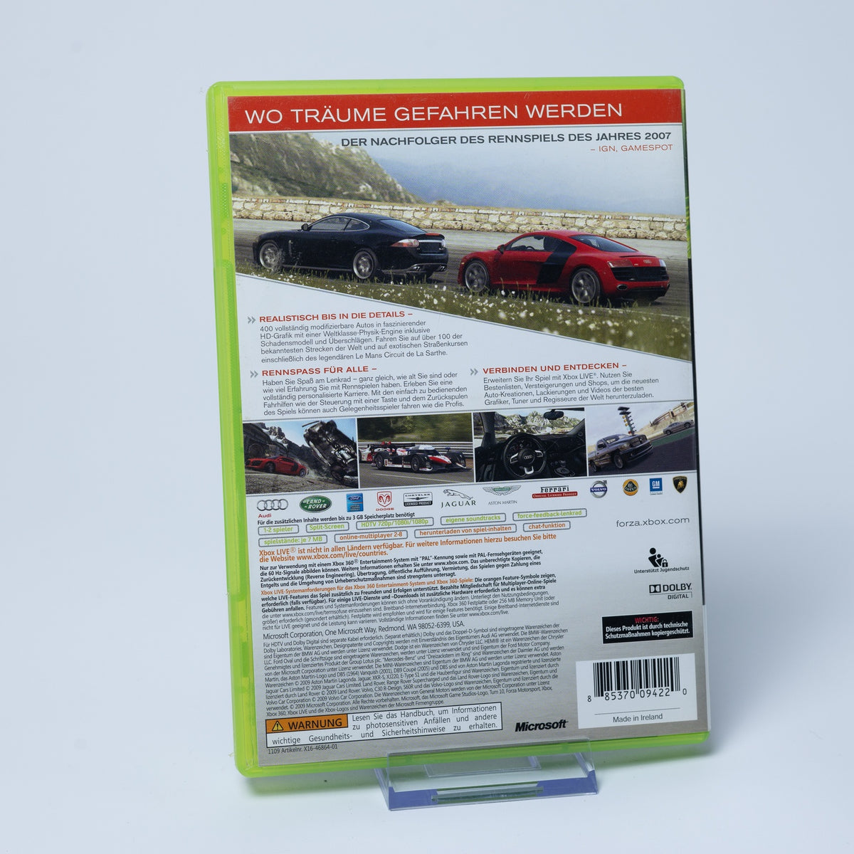 Forza Motorsport 3 - Xbox 360 - Spiel mit Anleitung - PAL - deutsch - Gebraucht