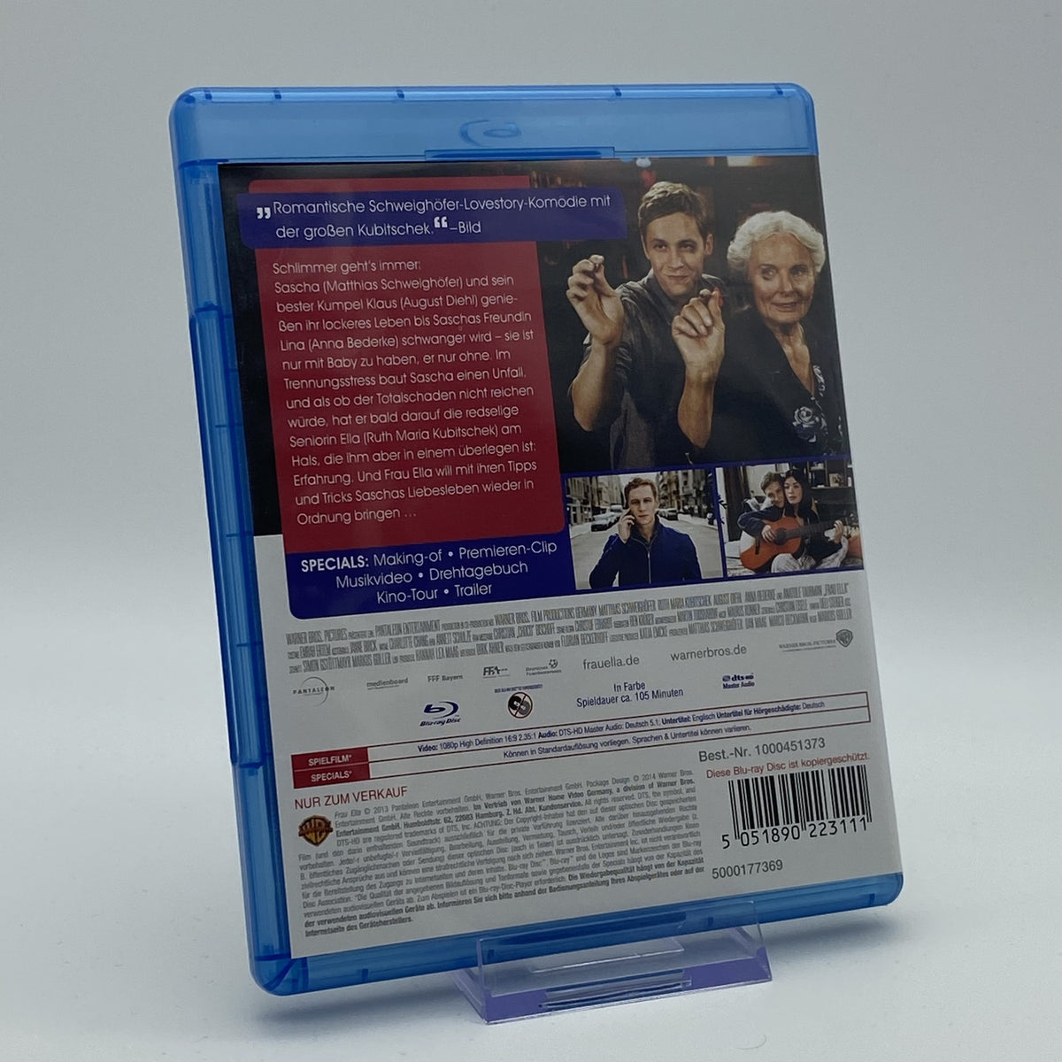 Frau Ella - Matthias Schweighöfer - August Diehl - Blu-Ray - Zustand Sehr Gut
