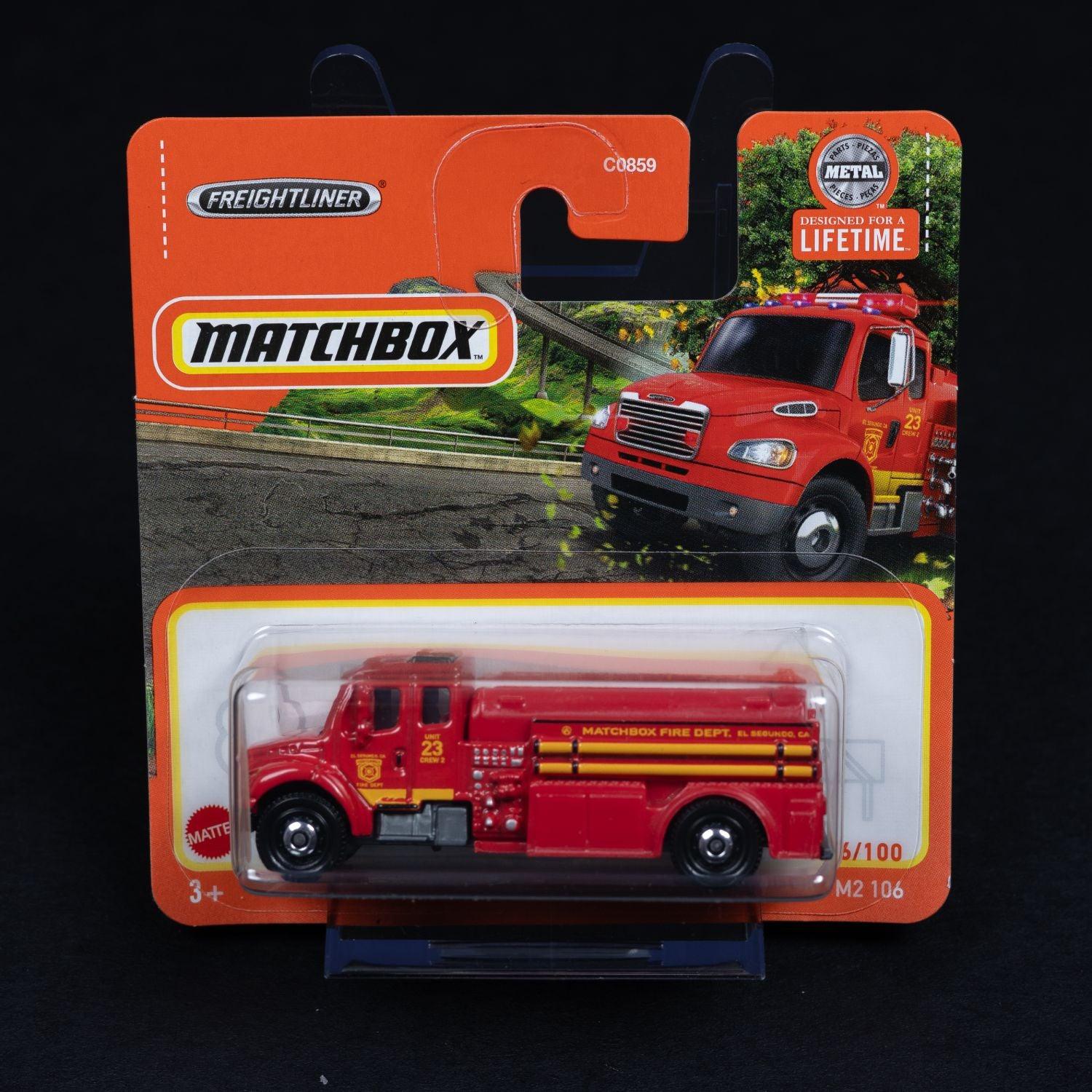 freightliner-m2-106-sammler-standmodell-mattel-matchbox-164-ovp-1 - Utopia Collectibles