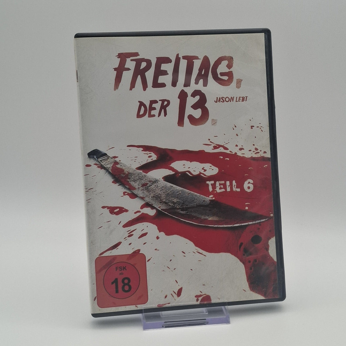 Freitag der 13. Teil 6 - Jason Lebt - FSK 18 - DVD - Film - Zustand Sehr Gut