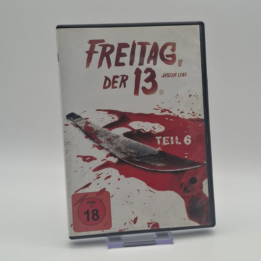 Freitag der 13. Teil 6 - Jason Lebt - FSK 18 - DVD - Film - Zustand Sehr Gut