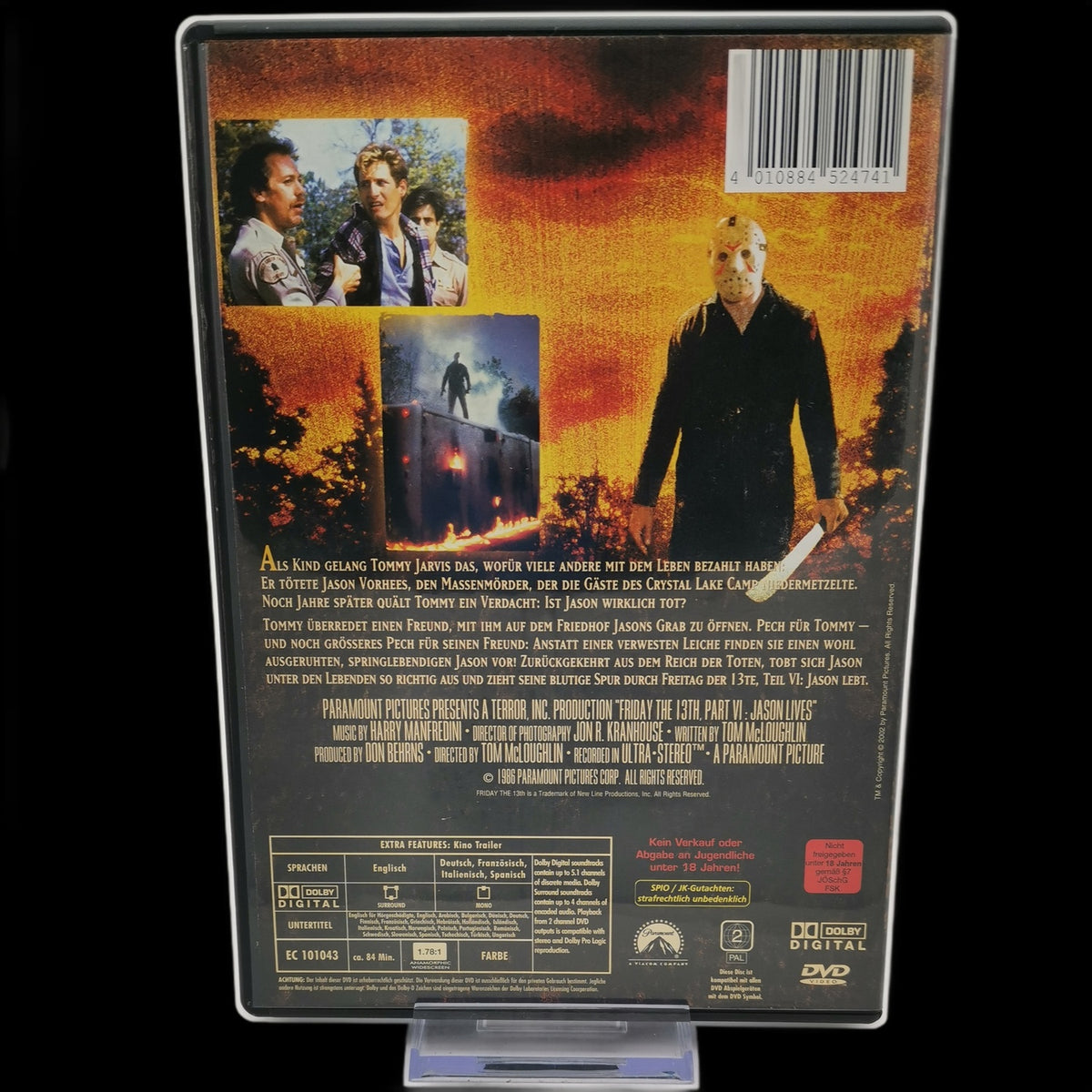 Freitag der 13. Teil VI: Jason lebt - Widescreen Collection - DVD - Sehr gut