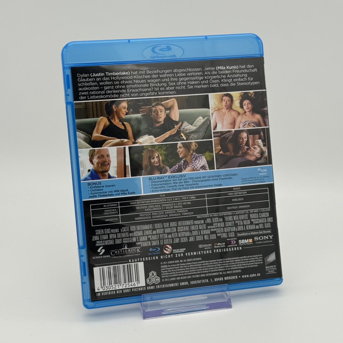 Freunde mit Gewissen Vorzügen - Blu-Ray - Justin Timberlake - Zustand Sehr Gut