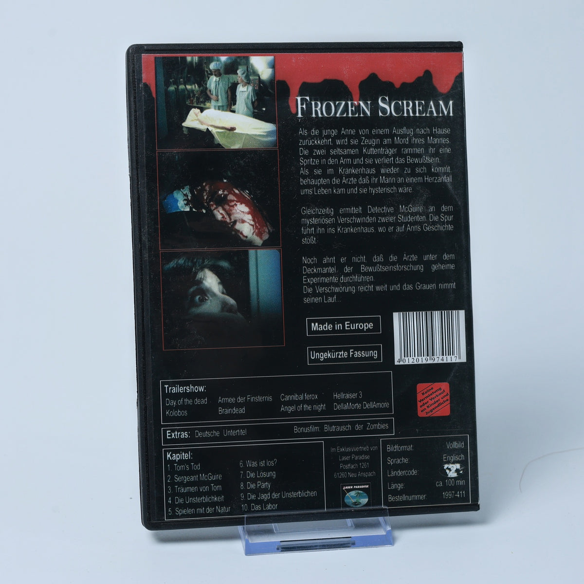 Frozen Scream - Red Edition - Ungekürzte Fassung - DVD - Film - Zustand Sehr Gut