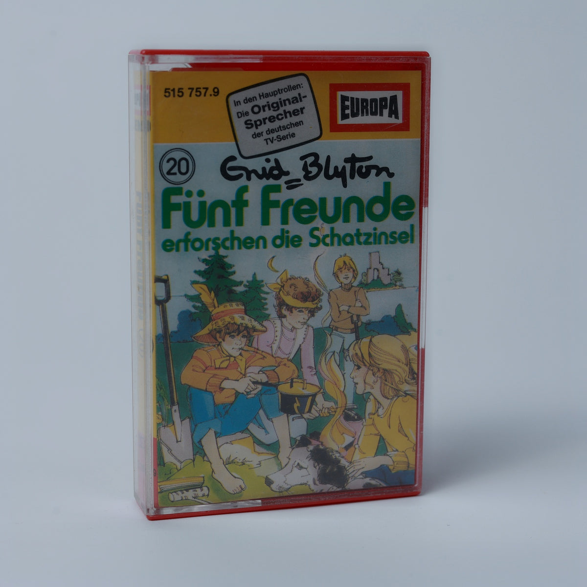 Fünf Freunde Erforschen die Schatzinsel - Enid Blyton - Kassette - Sehr Gut
