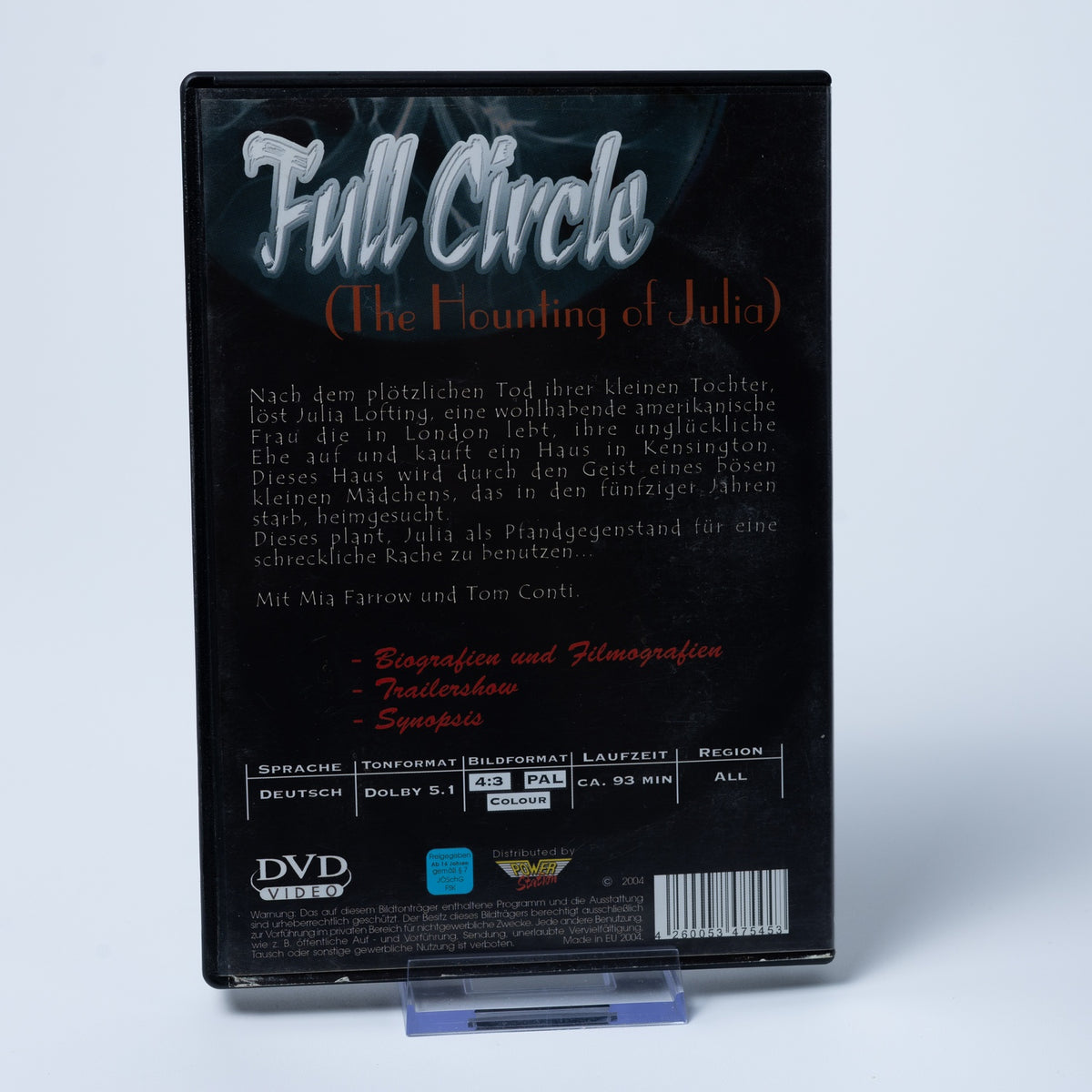 Full Circle - The Hounting of Julia (2004) - DVD - PAL/Deutsch - Zust. Sehr Gut