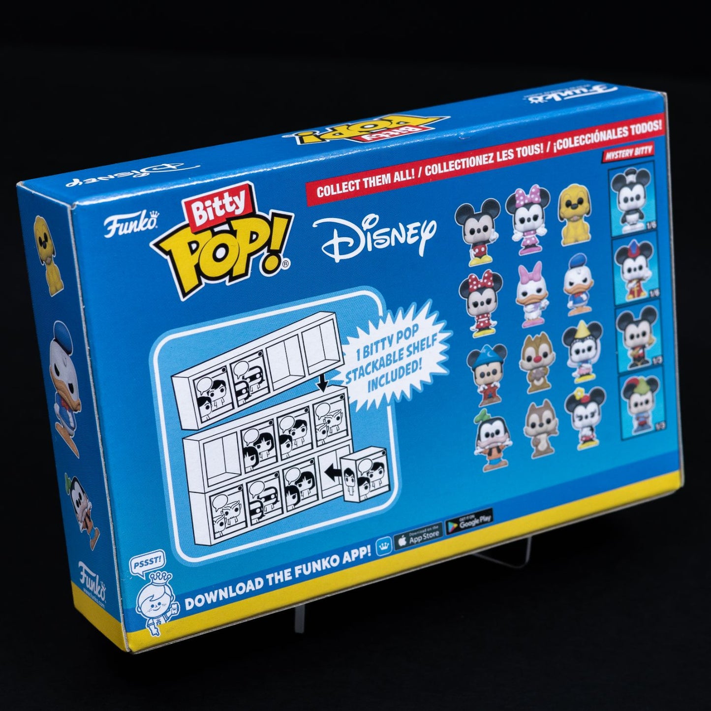 Funko Bitty POP! - Disney 4-Pack mit Secret/Mystery POP & Mini-Vitrine