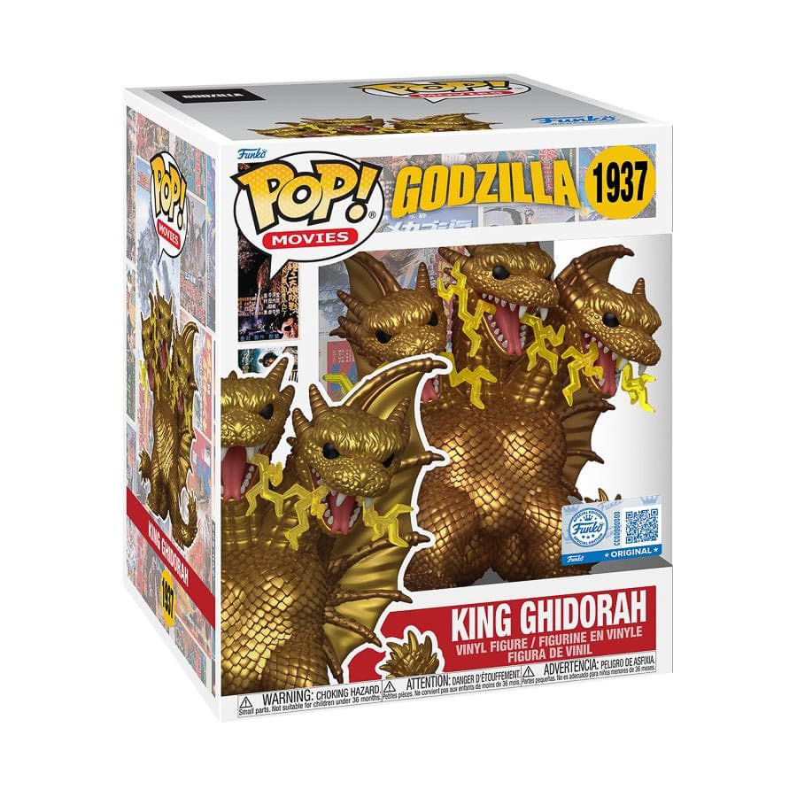Funko POP! Godzilla - Super Sized Vinyl Figur: King Ghidora 15 cm - EXKLUSIV