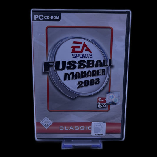 Fussball Manager 2003 - PC - Spiel mit Anleitung - PAL - deutsch - Gebraucht