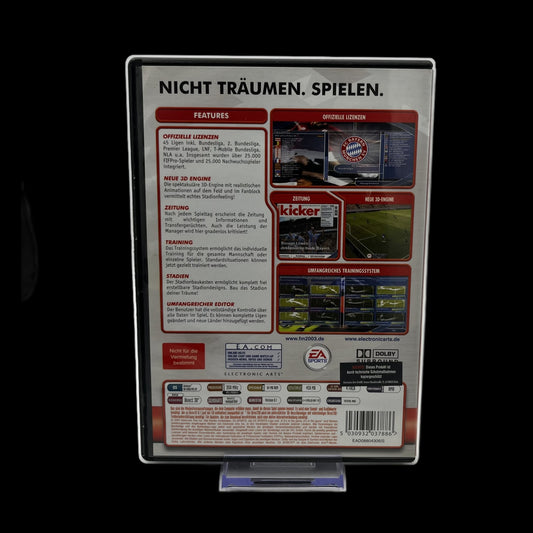 Fussball Manager 2003 - PC - Spiel mit Anleitung - PAL - deutsch - Gebraucht