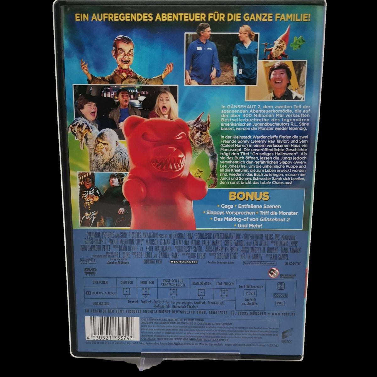 Gänsehaut 2 - Gruseliges Halloween - Goosebumps - Fantasie - DVD - Sehr gut