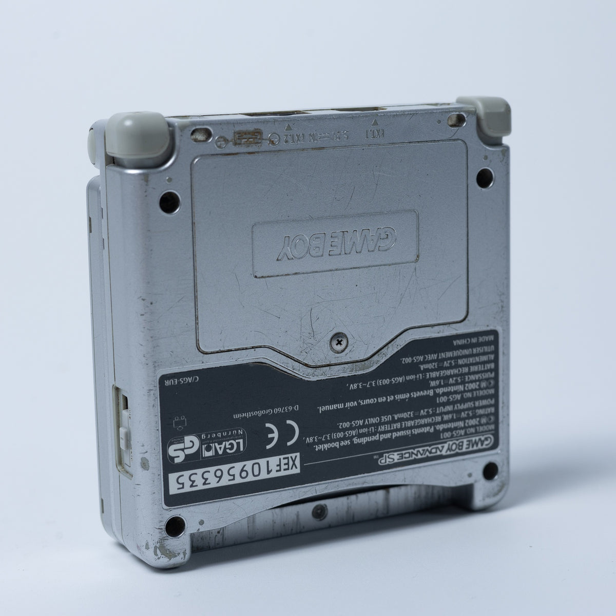 Game Boy Advance SP (AGS-001) PAL - Tribal-Design - Funktioniert - Zustand Okay