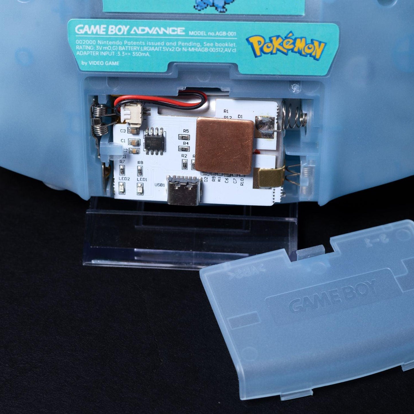 gameboy-advance-agb-001-pokmon-karnimani-version-mit-highspeedido-display-7 - Utopia Collectibles