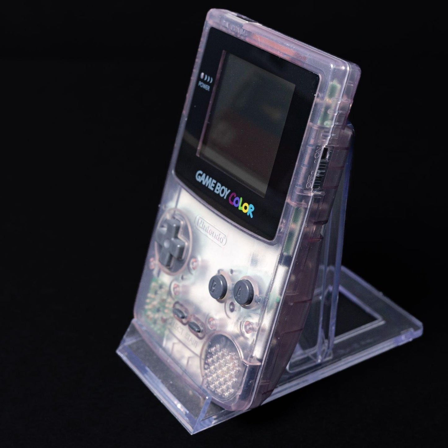 gameboy-color-modell-cgb-001-transparent-gereinigt-neues-original-display-2 - Utopia Collectibles