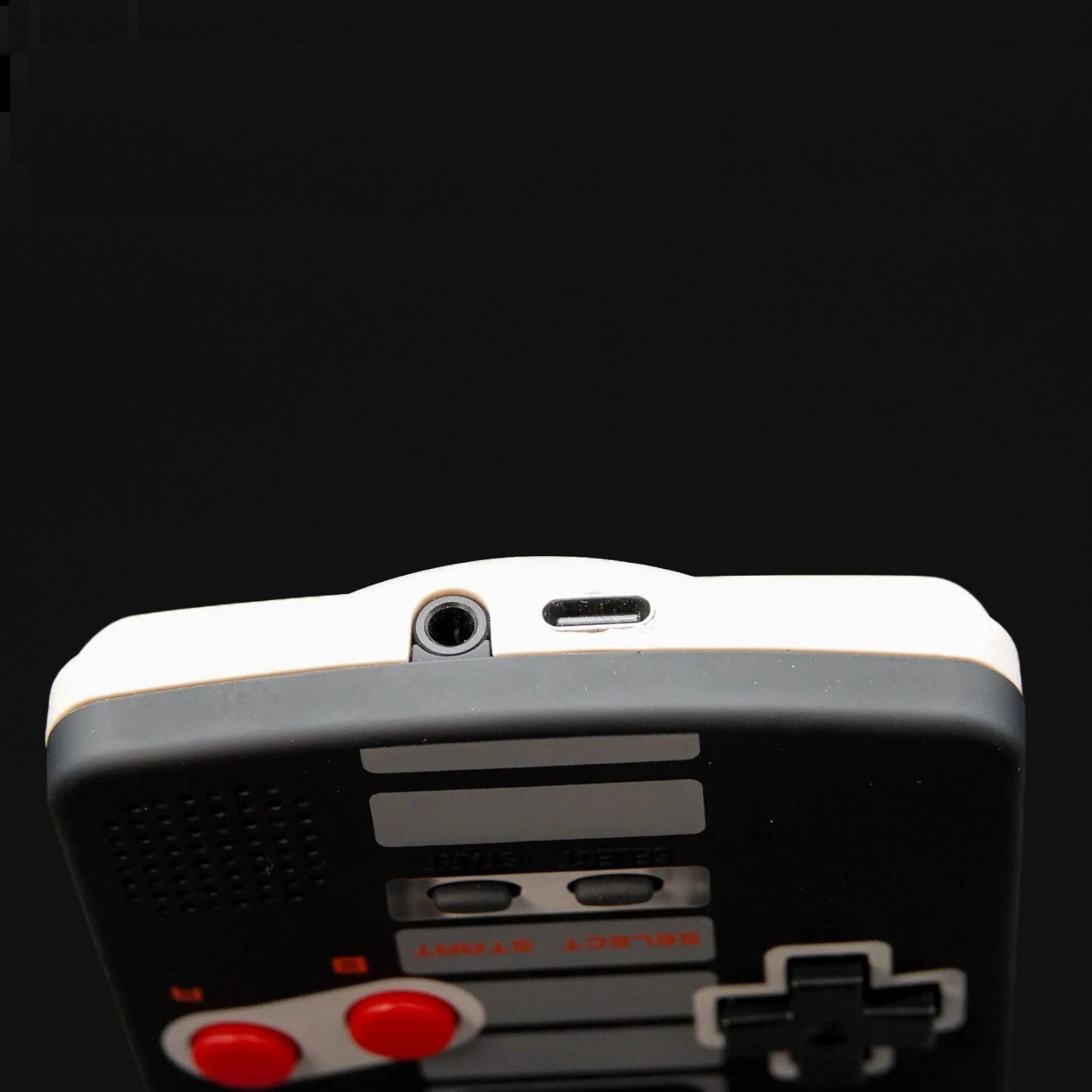 Gameboy Color - Schwarz Grau - Modded - Oled Display neues Gehäuse LiPo Akku Mod