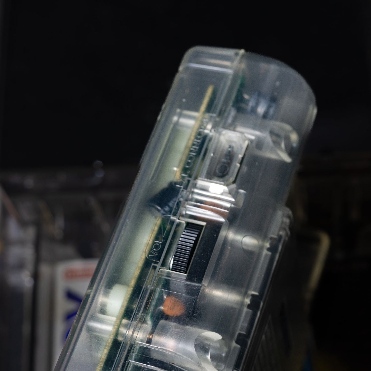 Gameboy - DMG-01 Transparent (Hip Boy) - mit Anleitung & Tragebox - Top Zustand
