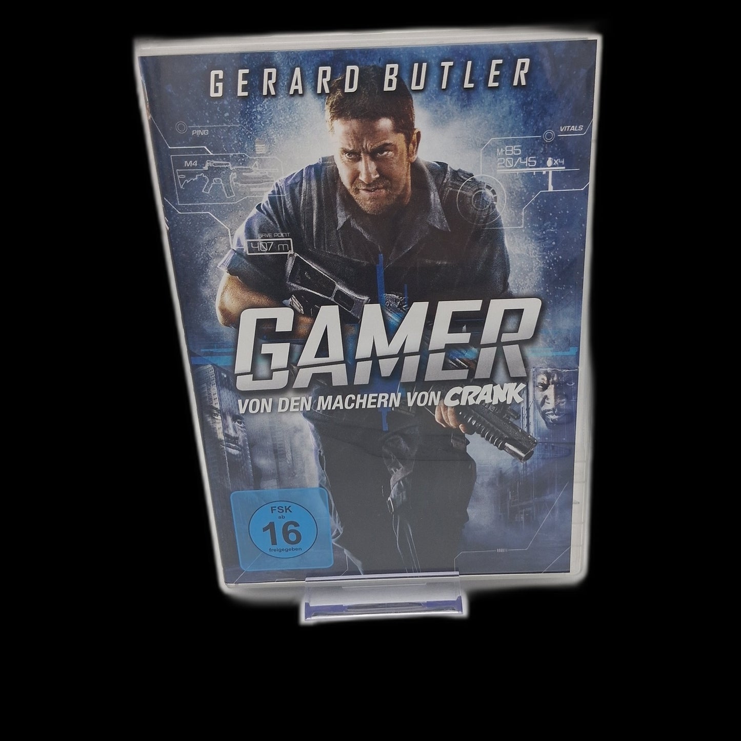 Gamer - FSK 16 - Gerard Butler - Special Features - Wendecover - DVD - Gebraucht