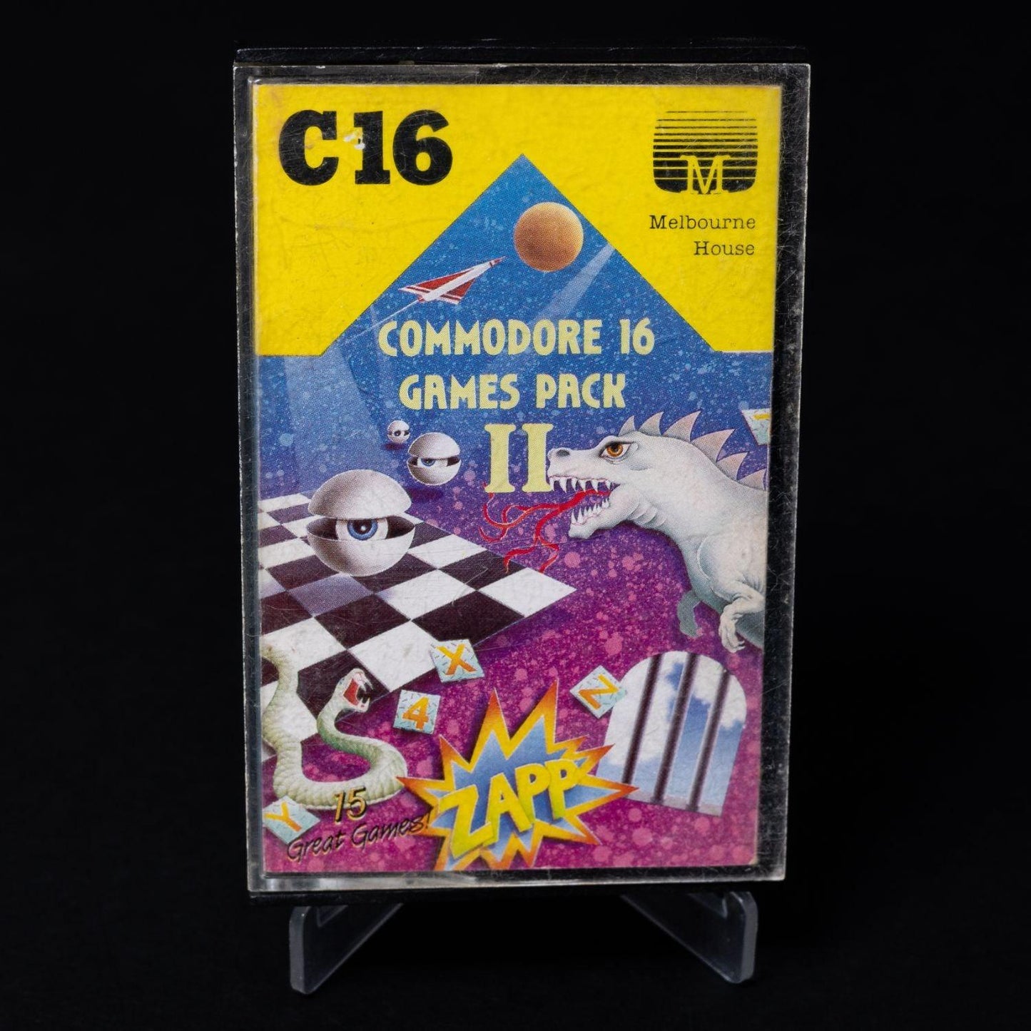 games-pack-ii-2-commodore-16-c16-plus-4-kassette-cib-gebraucht-1 - Utopia Collectibles