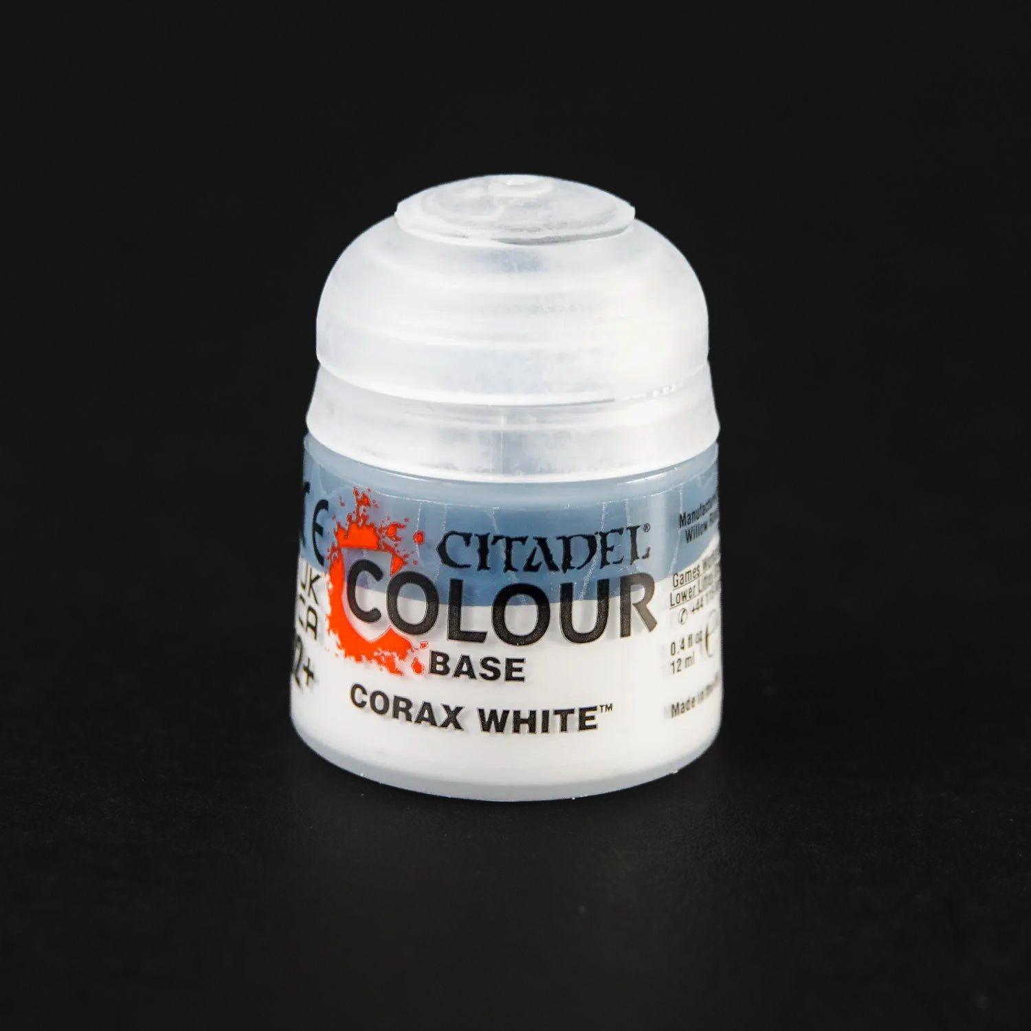 games-workshop-base-corax-white-12-ml-warhammer-tabletop-farbe - Utopia Collectibles